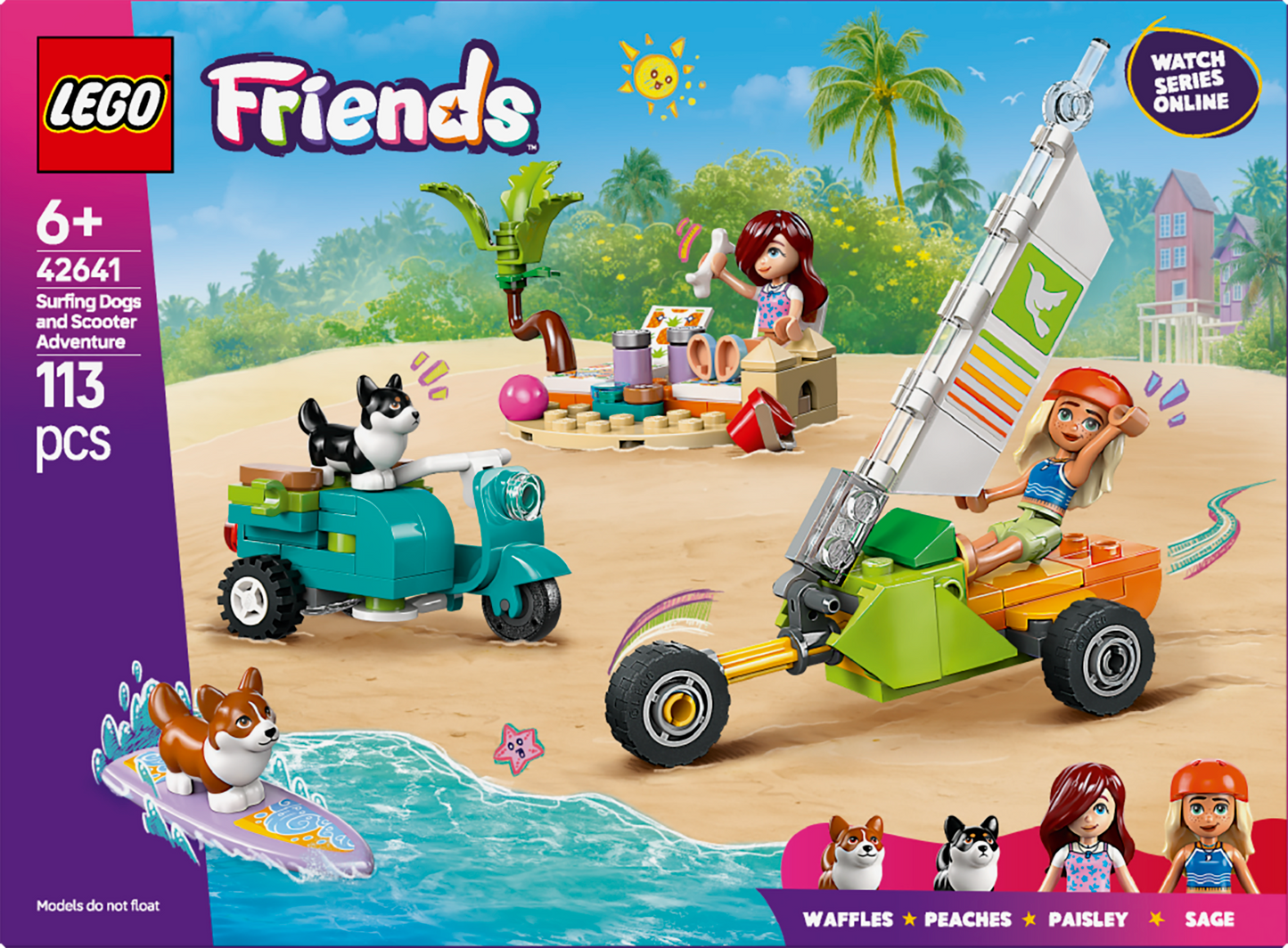 LEGO Surf- en Scooterplezier met de hondjes 42641 Friends (Pre-Order: januari 2025) @ 2TTOYS | Official LEGO shop😊🥰 2TTOYS | Official LEGO shop😊🥰 €. 12.74