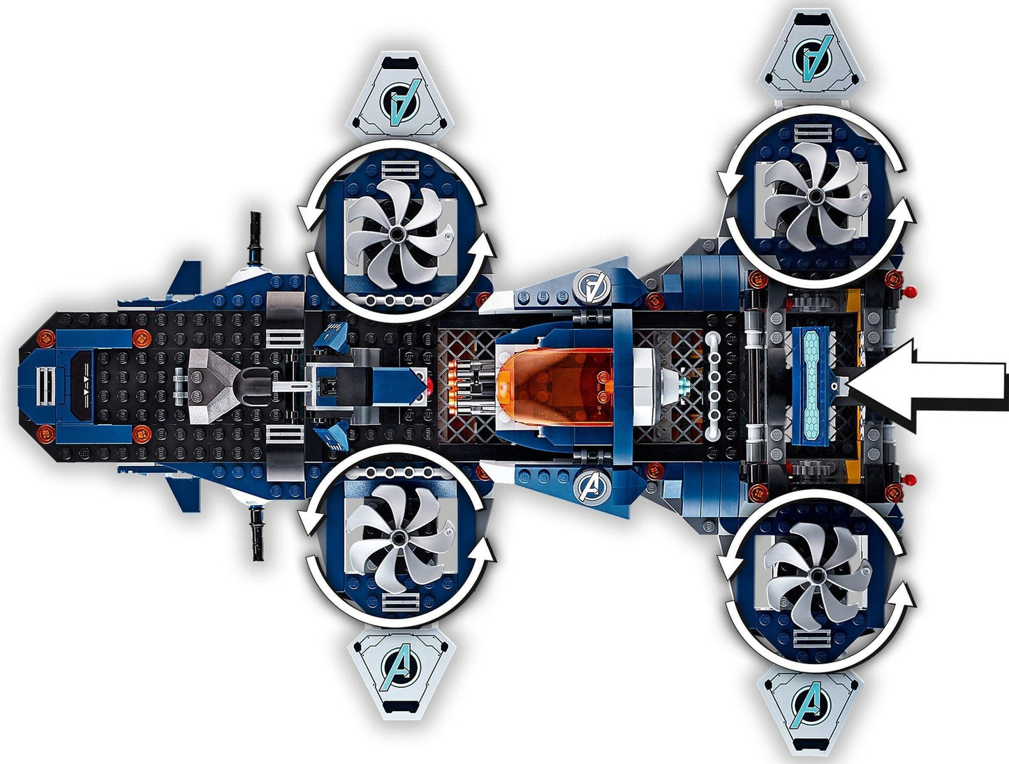 LEGO The Avengers Helicarrier 76153 Superheroes LEGO SUPERHEROES @ 2TTOYS LEGO €. 129.99