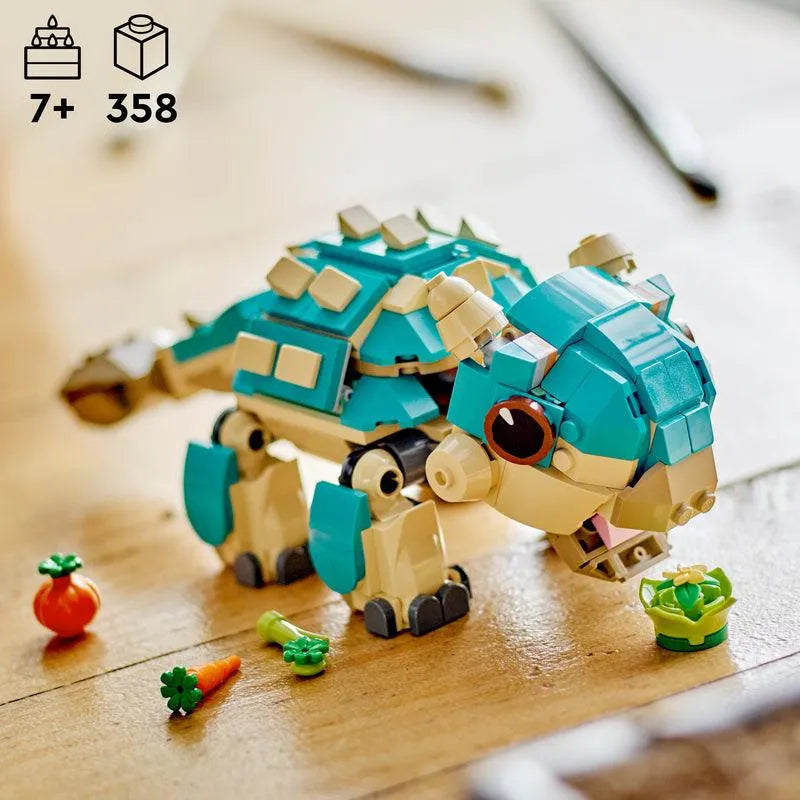 LEGO The Baby Bumpy: Ankylosaurus 76962 Jurassic World LEGO JURASSIC WORLD @ 2TTOYS | Official LEGO shop😊🥰 LEGO €. 21.99