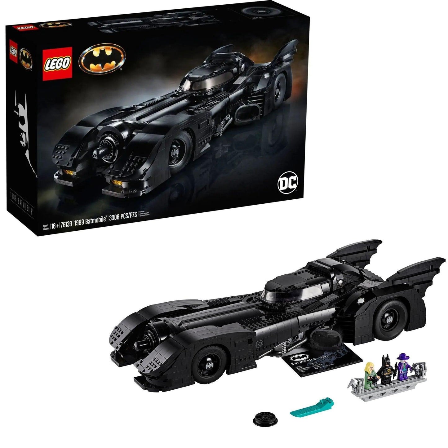 LEGO The Batman Batmobile 1989 76139 Superheroes LEGO BATMAN @ 2TTOYS LEGO €. 299.99