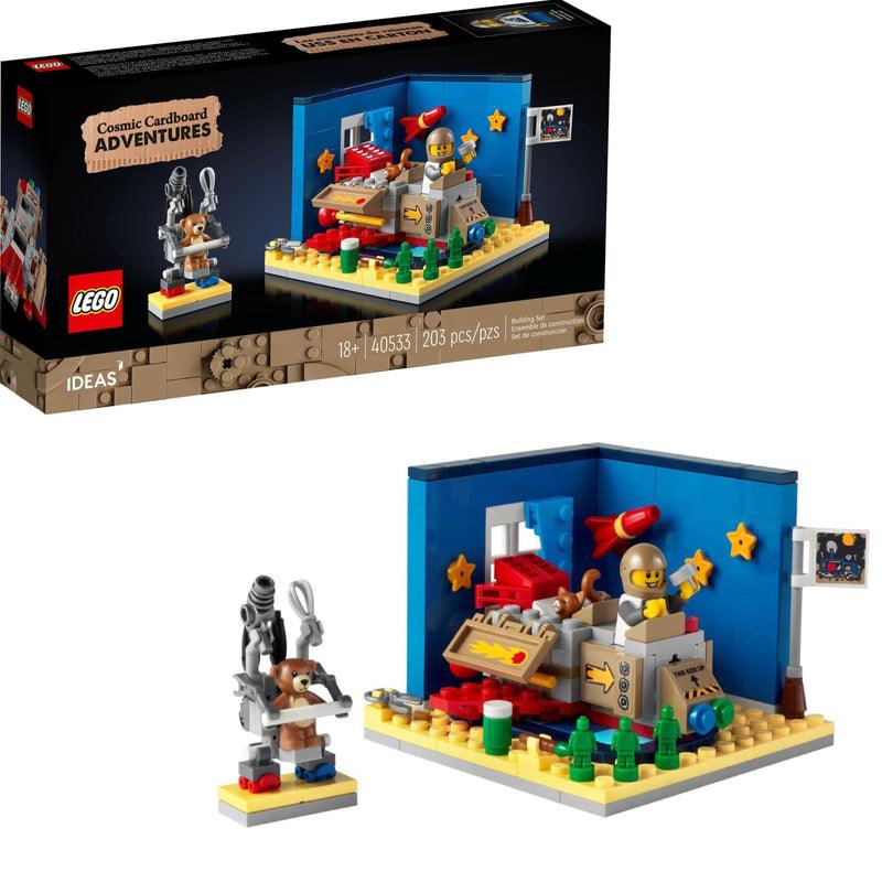 LEGO The Cosmic Cardboard Adventures 40533 Ideas LEGO IDEAS @ 2TTOYS | Official LEGO shop😊🥰 LEGO €. 19.99