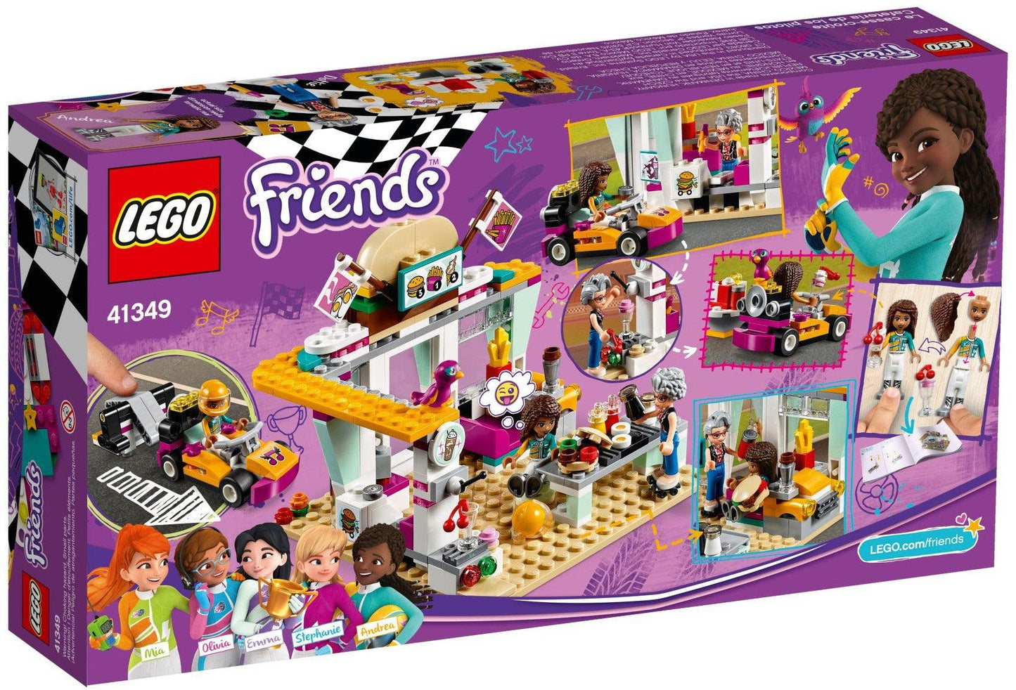 LEGO The Drive In Hamburger restaurant 41349 Friends LEGO FRIENDS @ 2TTOYS | Official LEGO shop😊🥰 LEGO €. 29.99