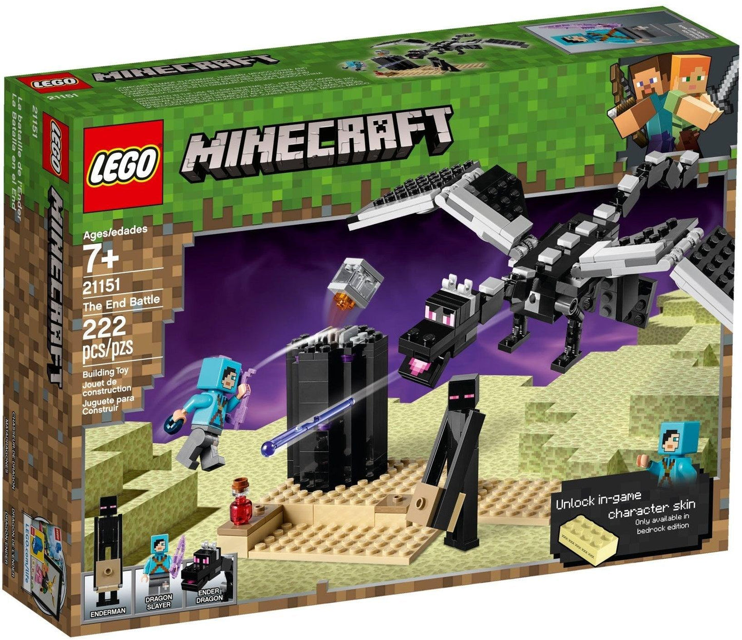 LEGO The End Battle 21151 Minecraft LEGO MINECRAFT @ 2TTOYS | Official LEGO shop😊🥰 LEGO €. 23.99