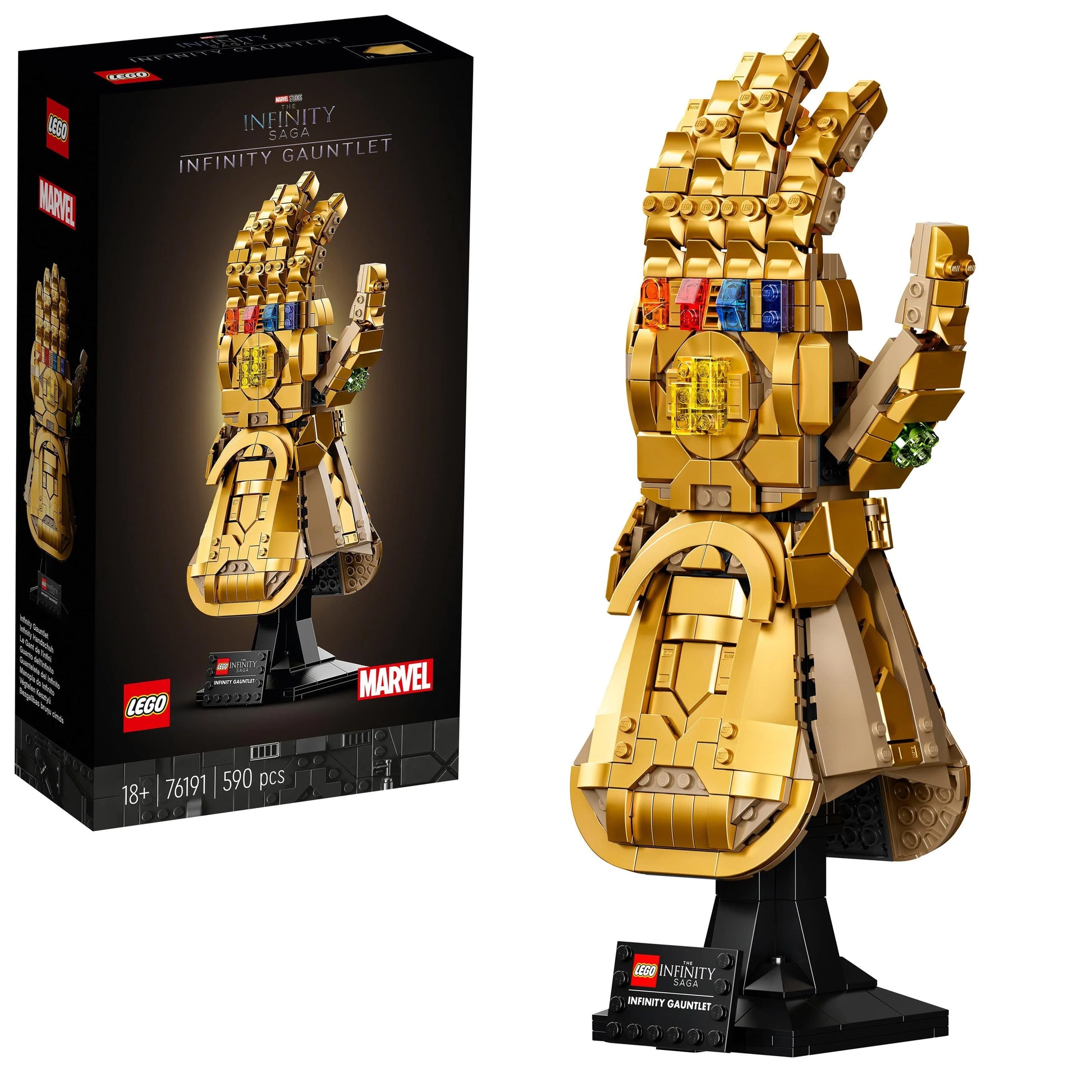 LEGO The Marvel Infinity Gauntlet Thanos with infinity stones 76191 Superheroes LEGO SUPERHEROES @ 2TTOYS | Official LEGO shop😊🥰 LEGO €. 89.99