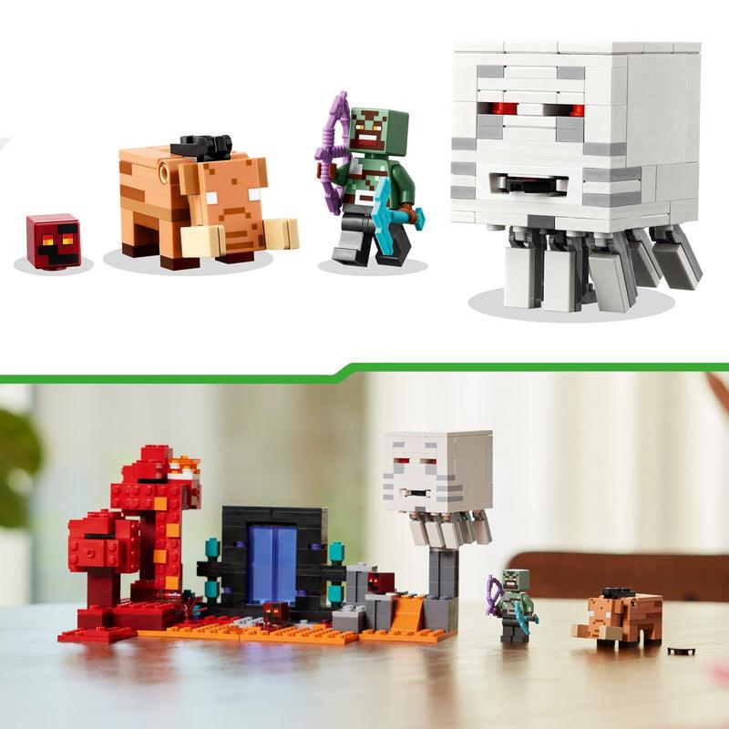 LEGO The Nether Portal Ambush 21255 Minecraft LEGO MINECRAFT @ 2TTOYS | Official LEGO shop😊🥰 LEGO €. 37.99