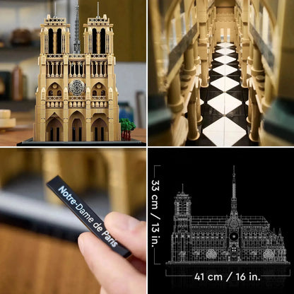 LEGO The Notre-Dame de Paris 21061 Architecture LEGO ARCHITECTURE @ 2TTOYS | Official LEGO shop😊🥰 LEGO €. 194.99