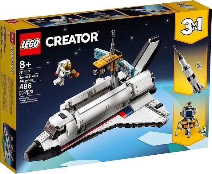 LEGO The Space shuttle 31117 Creator 3-in-1 LEGO CREATOR @ 2TTOYS | Official LEGO shop😊🥰 LEGO €. 39.99