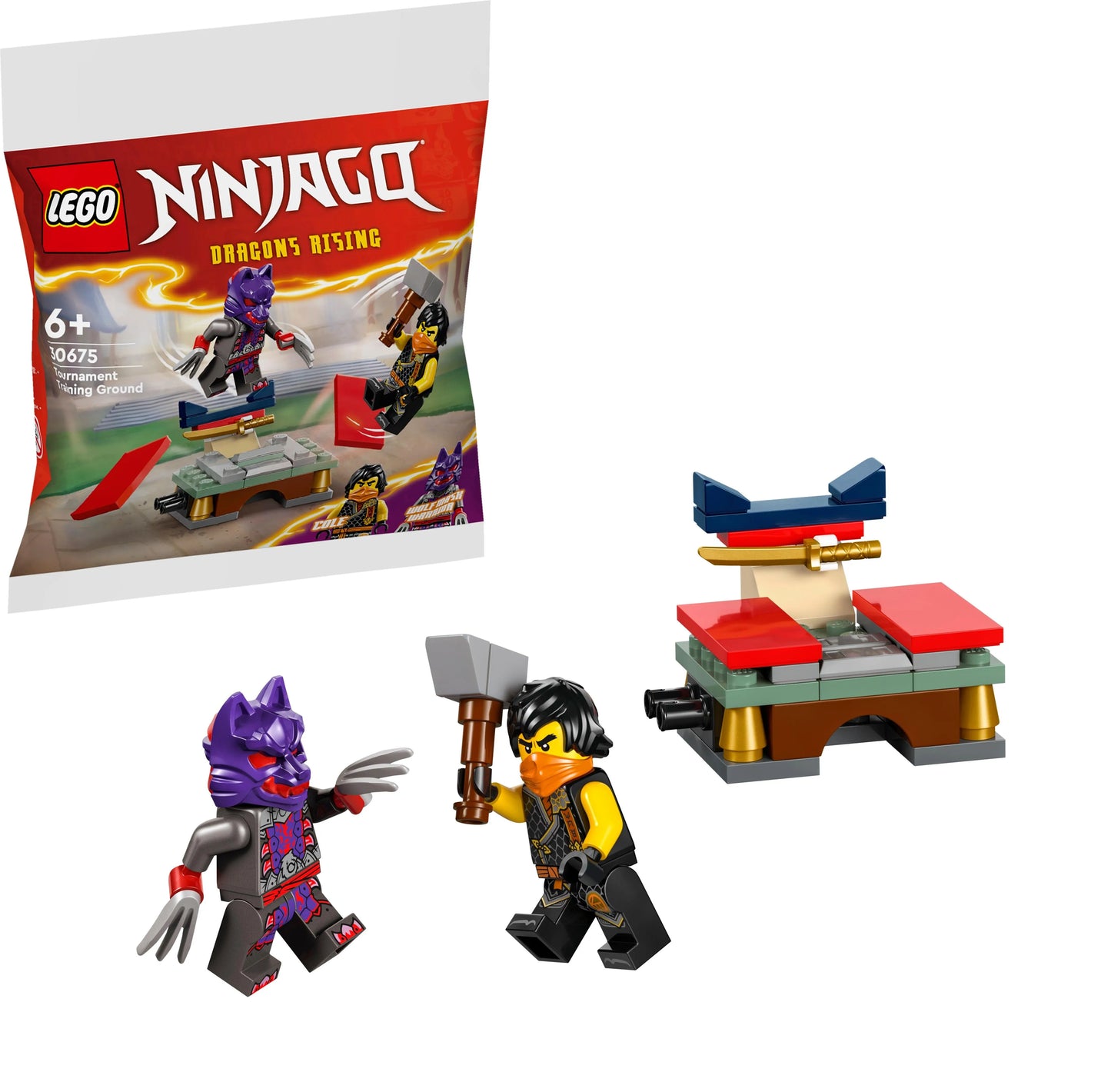 LEGO Toernooi trainingsveld 30675 Ninjago LEGO CREATOR @ 2TTOYS | Official LEGO shop😊🥰 LEGO €. 3.49