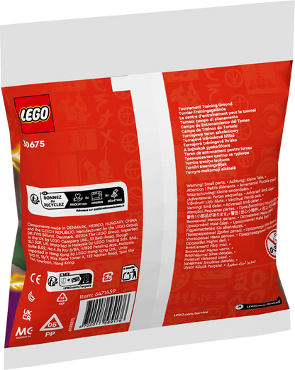 LEGO Toernooi trainingsveld 30675 Ninjago LEGO CREATOR @ 2TTOYS | Official LEGO shop😊🥰 LEGO €. 3.49