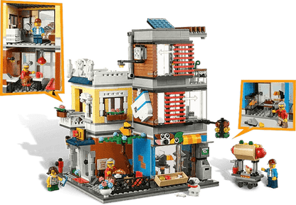 LEGO Townhouse Pet Shop & Café 31097 Creator 3-in-1 LEGO CREATOR @ 2TTOYS | Official LEGO shop😊🥰 LEGO €. 89.99