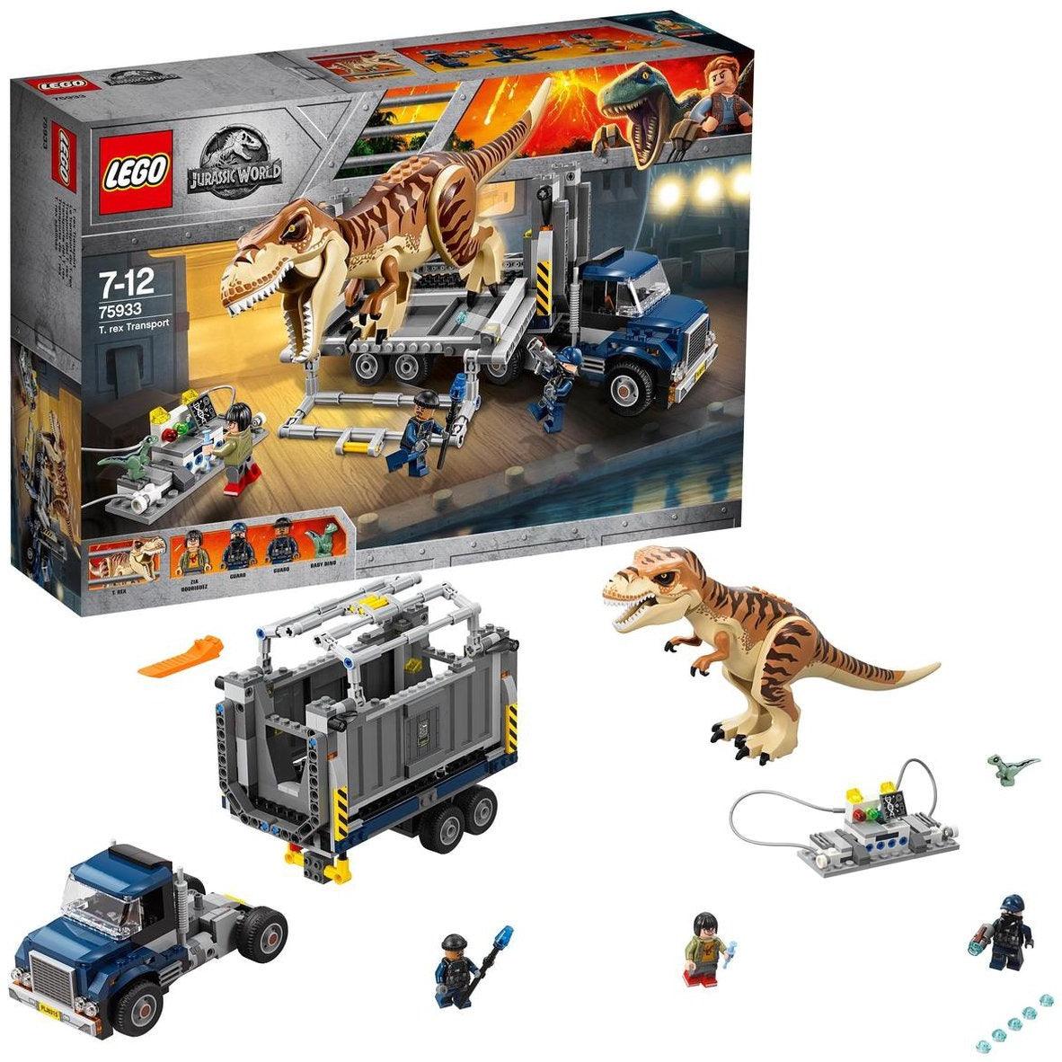 LEGO Transport van de T-Rex 75933 Jurassic World LEGO JURASSIC WORLD @ 2TTOYS | Official LEGO shop😊🥰 LEGO €. 76.99