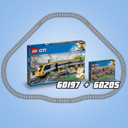 LEGO Treinen rechte en gebogen rails 60205 City LEGO CITY TREINEN @ 2TTOYS | Official LEGO shop😊🥰 LEGO €. 16.98