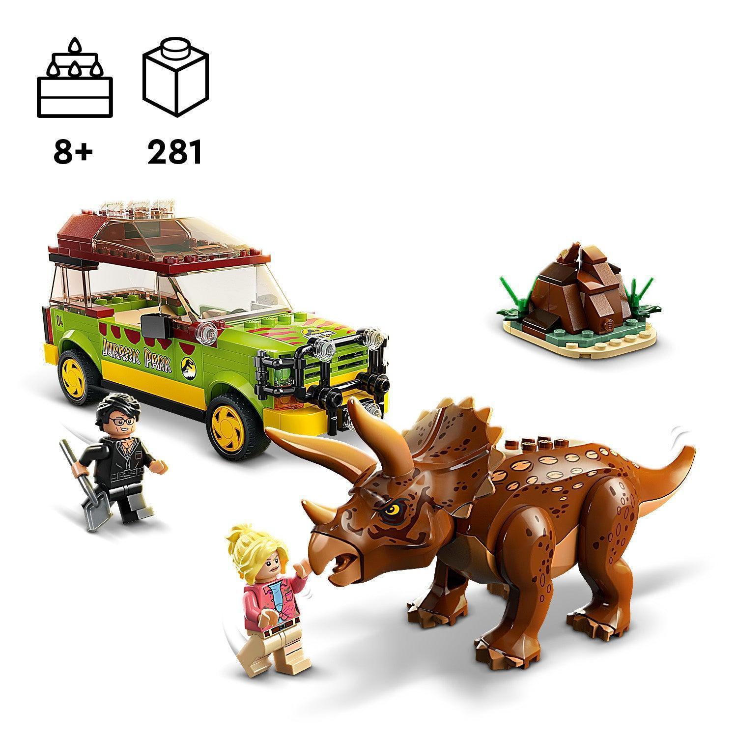 LEGO Triceratops Research 76959 Jurassic World LEGO JURASSIC WORLD @ 2TTOYS | Official LEGO shop😊🥰 LEGO €. 52.99