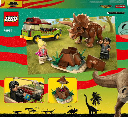 LEGO Triceratops Research 76959 Jurassic World LEGO JURASSIC WORLD @ 2TTOYS | Official LEGO shop😊🥰 LEGO €. 52.99