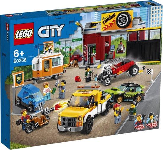 LEGO Tuning Werkplaats 60258 City LEGO CITY GEWELDIGE VOERTUIGEN @ 2TTOYS | Official LEGO shop😊🥰 LEGO €. 94.99