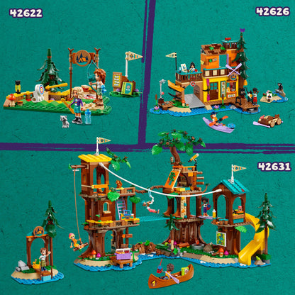 LEGO Vakantie Kamp Knusse Hutten 42624 Friends (Pre-Order: verwacht juni) LEGO Friends @ 2TTOYS LEGO €. 37.49