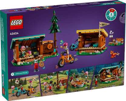 LEGO Vakantie Kamp Knusse Hutten 42624 Friends (Pre-Order: verwacht juni) LEGO Friends @ 2TTOYS LEGO €. 37.49