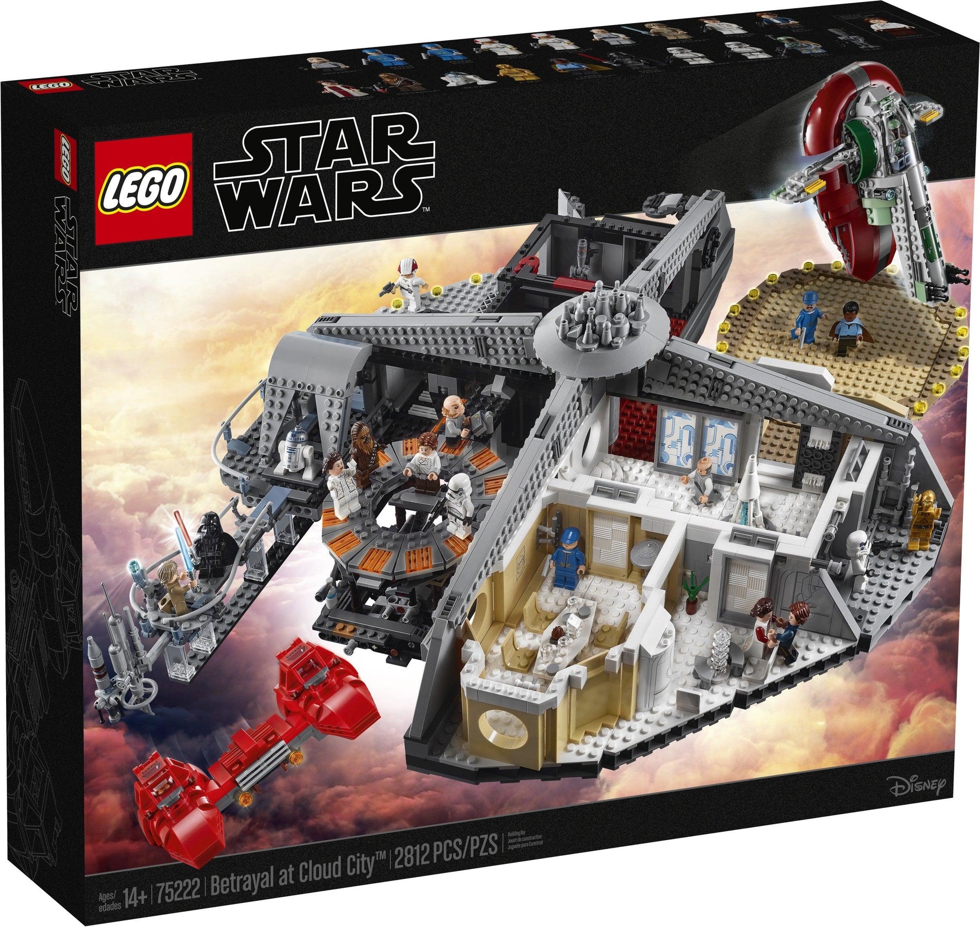 LEGO Verraad in Cloud City 75222 StarWars LEGO STARWARS @ 2TTOYS LEGO €. 299.99