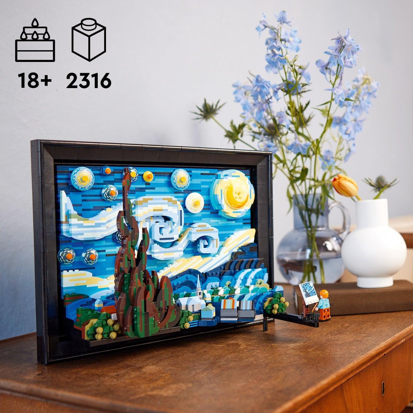 LEGO Vincent van Gogh The Starry Night 21333 Ideas LEGO IDEAS @ 2TTOYS LEGO €. 169.99