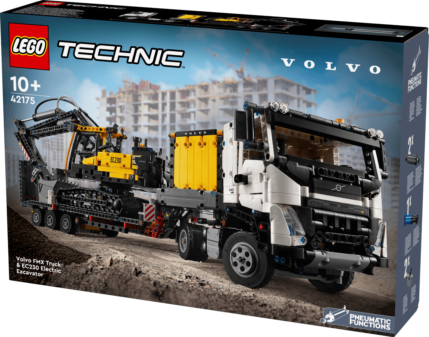 LEGO Volvo FMX Truck & EC230 Electric Excavator 42175 Technic LEGO TECHNIC @ 2TTOYS | Official LEGO shop😊🥰 LEGO €. 169.49