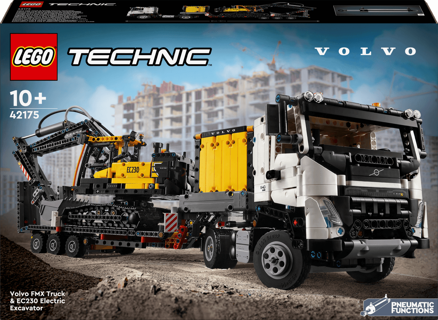 LEGO Volvo FMX Truck & EC230 Electric Excavator 42175 Technic LEGO TECHNIC @ 2TTOYS | Official LEGO shop😊🥰 LEGO €. 169.49