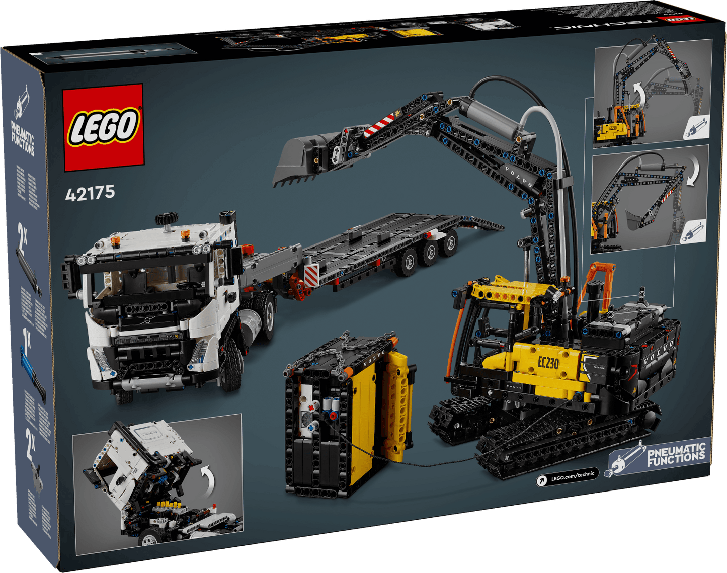 LEGO Volvo FMX Truck & EC230 Electric Excavator 42175 Technic LEGO TECHNIC @ 2TTOYS | Official LEGO shop😊🥰 LEGO €. 169.49