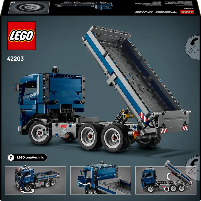 LEGO Vrachtwagen met kiepfunctie 42203 Technic (Pre-Order: maart 2025) @ 2TTOYS | Official LEGO shop😊🥰 2TTOYS | Official LEGO shop😊🥰 €. 41.99