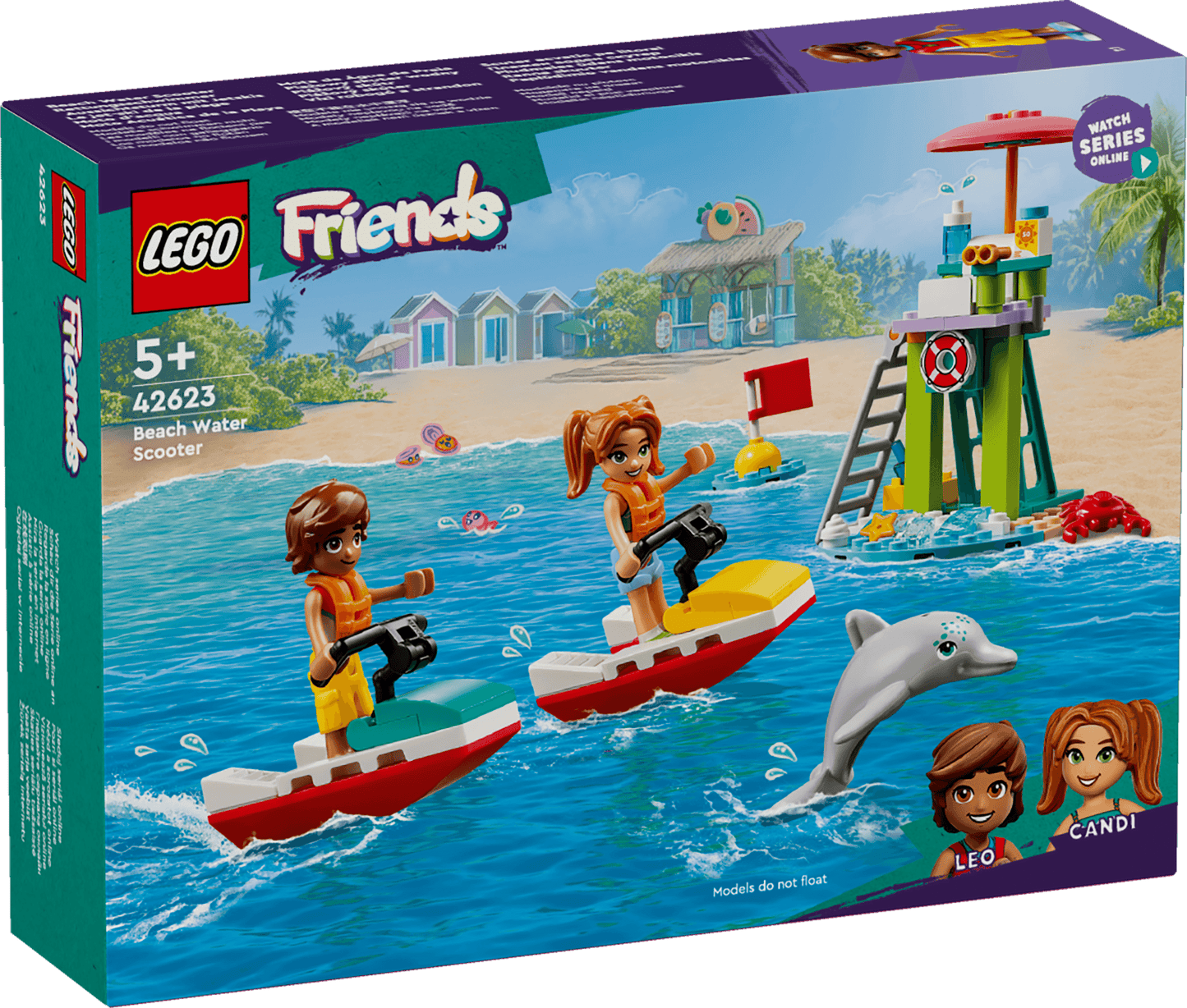 LEGO Water Scooter op het Strand 42623 Friends (Pre-Order: verwacht juni) LEGO FRIENDS @ 2TTOYS LEGO €. 8.49