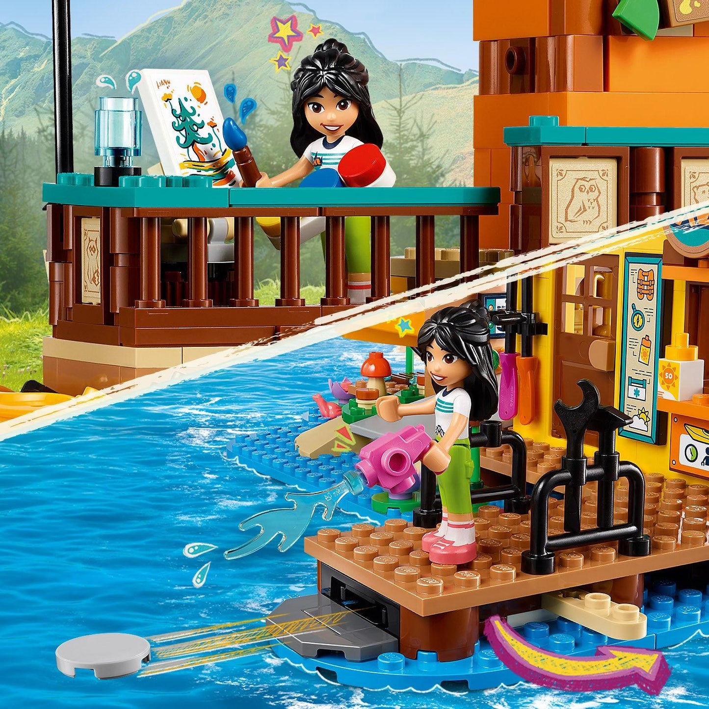 LEGO Water sport avonturen kamp 42626 Friends (Pre-Order: verwacht juni) LEGO FRIENDS @ 2TTOYS LEGO €. 59.49