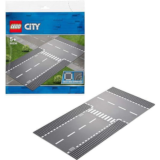 LEGO Wegenplaat Bocht en kruising 60237 City LEGO CITY VILLE @ 2TTOYS | Official LEGO shop😊🥰 LEGO €. 14.98