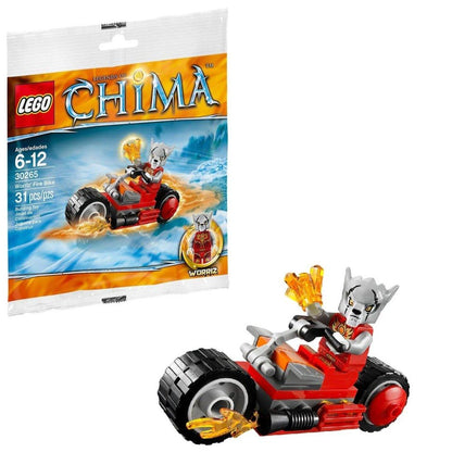 LEGO Worriz' Fire Bike 30265 Legends of Chima - Fire vs. Ice LEGO Legends of Chima - Fire vs. Ice @ 2TTOYS | Official LEGO shop😊🥰 LEGO €. 4.99