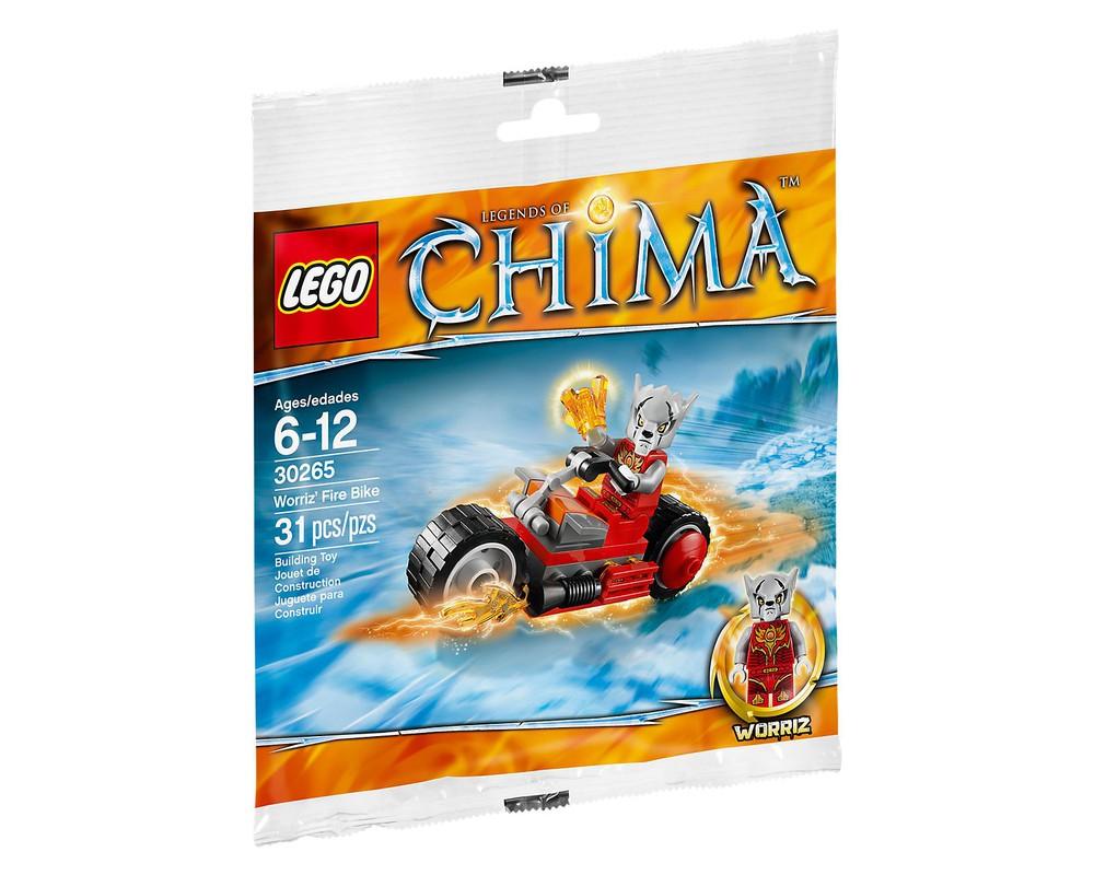 LEGO Worriz' Fire Bike 30265 Legends of Chima - Fire vs. Ice LEGO Legends of Chima - Fire vs. Ice @ 2TTOYS | Official LEGO shop😊🥰 LEGO €. 4.99