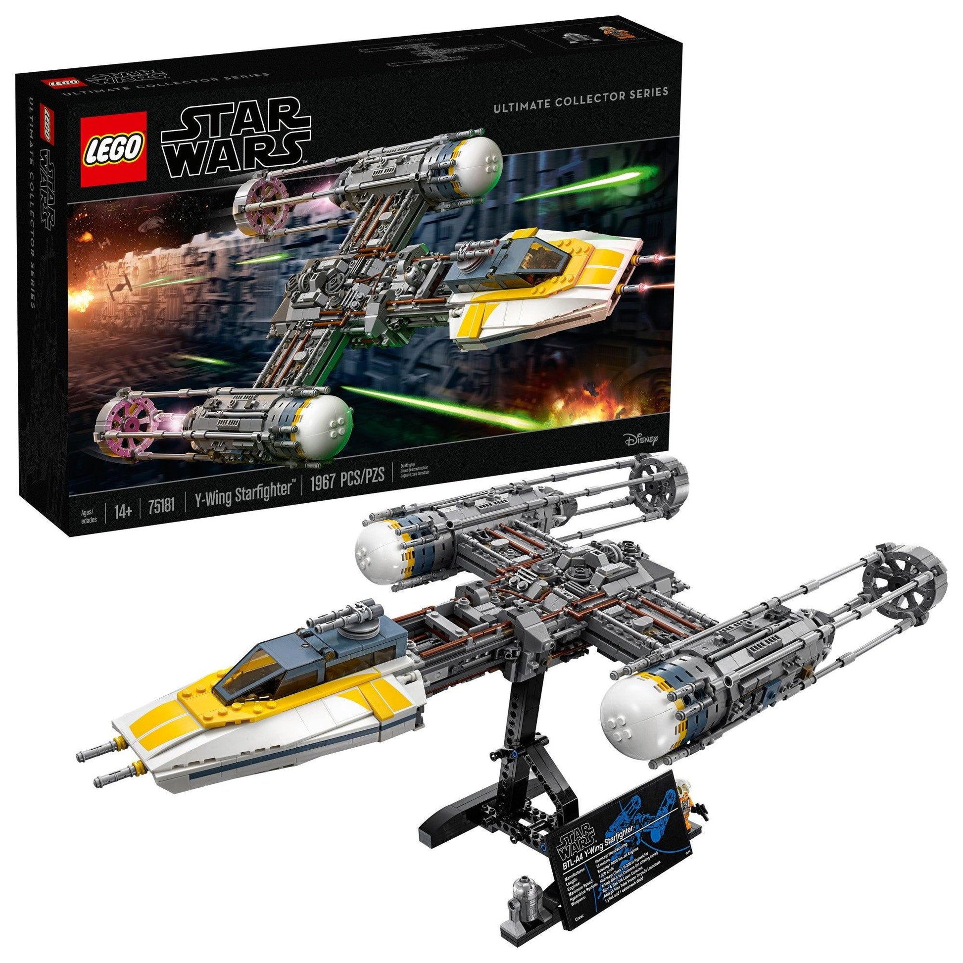 LEGO Y-wing, de ultieme starfighter 75181 StarWars UCS LEGO STARWARS @ 2TTOYS LEGO €. 239.99