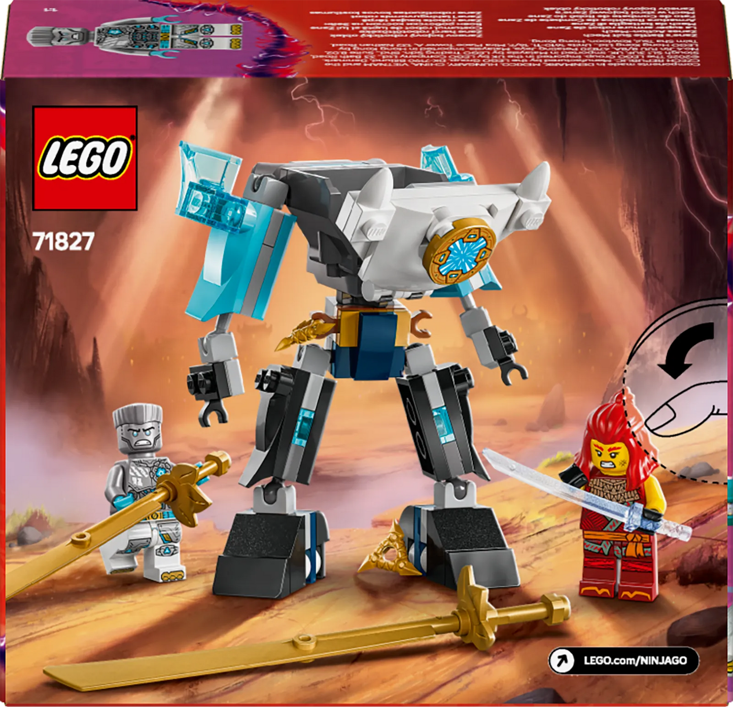 LEGO Zane's Strijd Mecha 71827 Ninjago @ 2TTOYS | Official LEGO shop😊🥰 2TTOYS | Official LEGO shop😊🥰 €. 8.49