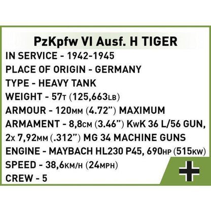 Cobi PzKpfw VI Tiger 131 2710 WWII COBI @ 2TTOYS COBI €. 16.99