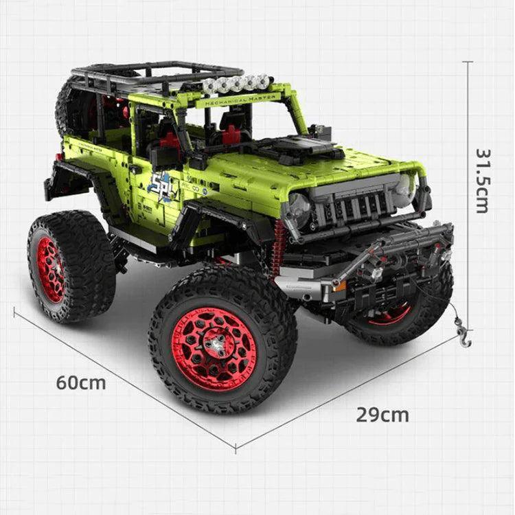 De ultieme Off Roader schaal 1:6 2544 delig (lijkend op Jeep Wrangler) BLOCKZONE @ 2TTOYS BLOCKZONE €. 237.99