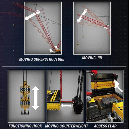 Dragline 210 cm hoge Mega graafamchine 4317 Delig @ 2TTOYS 2TTOYS €. 408.95