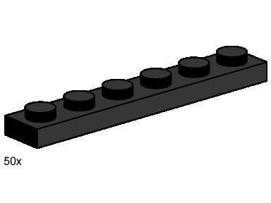 LEGO 1x6 Black Plates 3486 Bulk Bricks LEGO Bulk Bricks @ 2TTOYS | Official LEGO shop😊🥰 LEGO €. 4.99