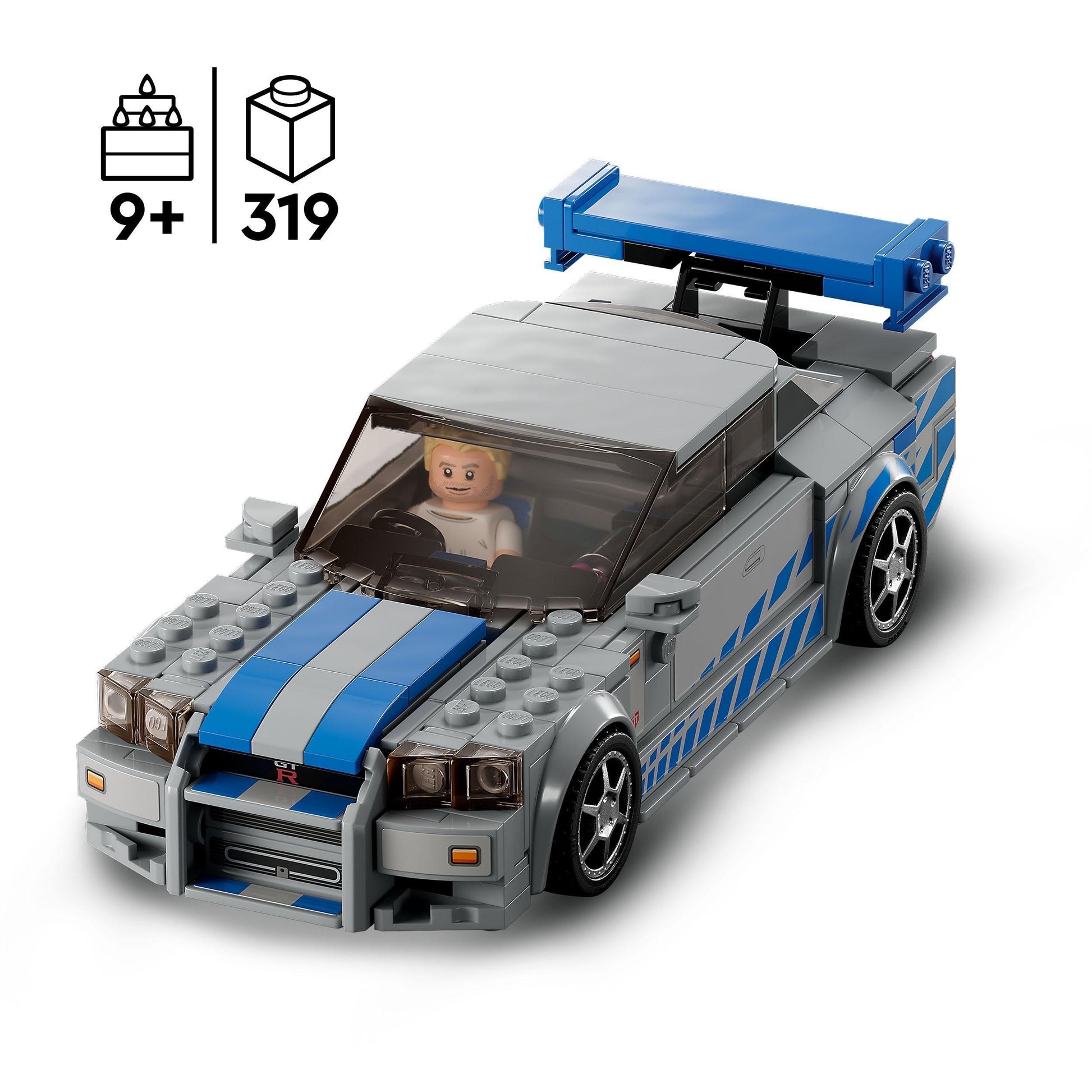 LEGO 2 Fast 2 Furious Nissan Skyline GT-R (R34) 76917 Speedchampions LEGO SPEEDCHAMPIONS @ 2TTOYS LEGO €. 21.48