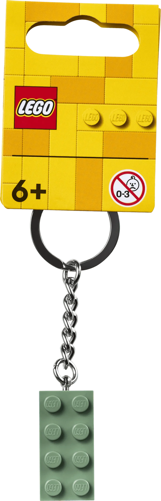 LEGO 2x4 Sand Green Key Chain 854159 Gear LEGO Gear @ 2TTOYS | Official LEGO shop😊🥰 LEGO €. 4.49