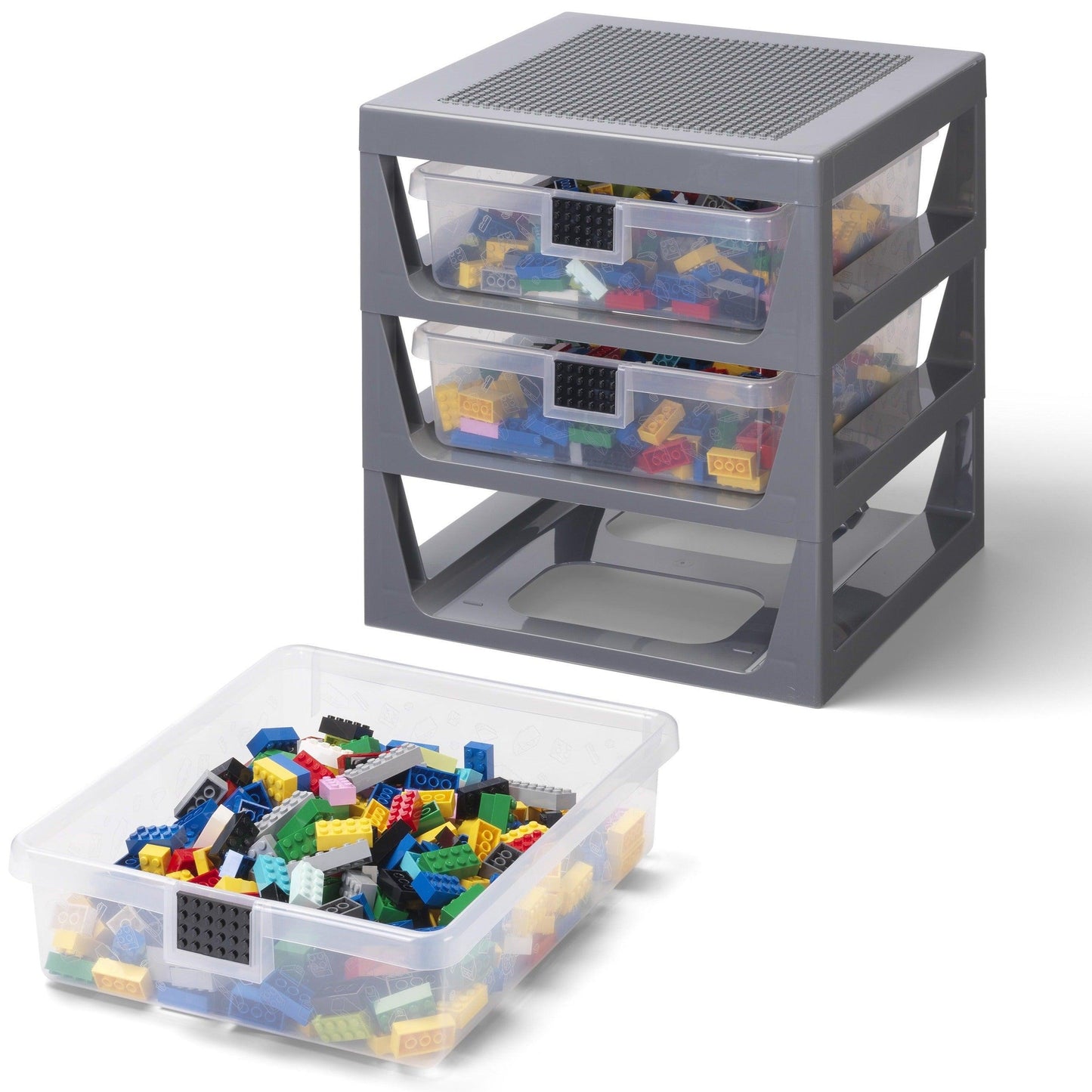 LEGO 3 Drawer Storage Rack Gray 5006608 Gear LEGO Gear @ 2TTOYS | Official LEGO shop😊🥰 LEGO €. 49.99