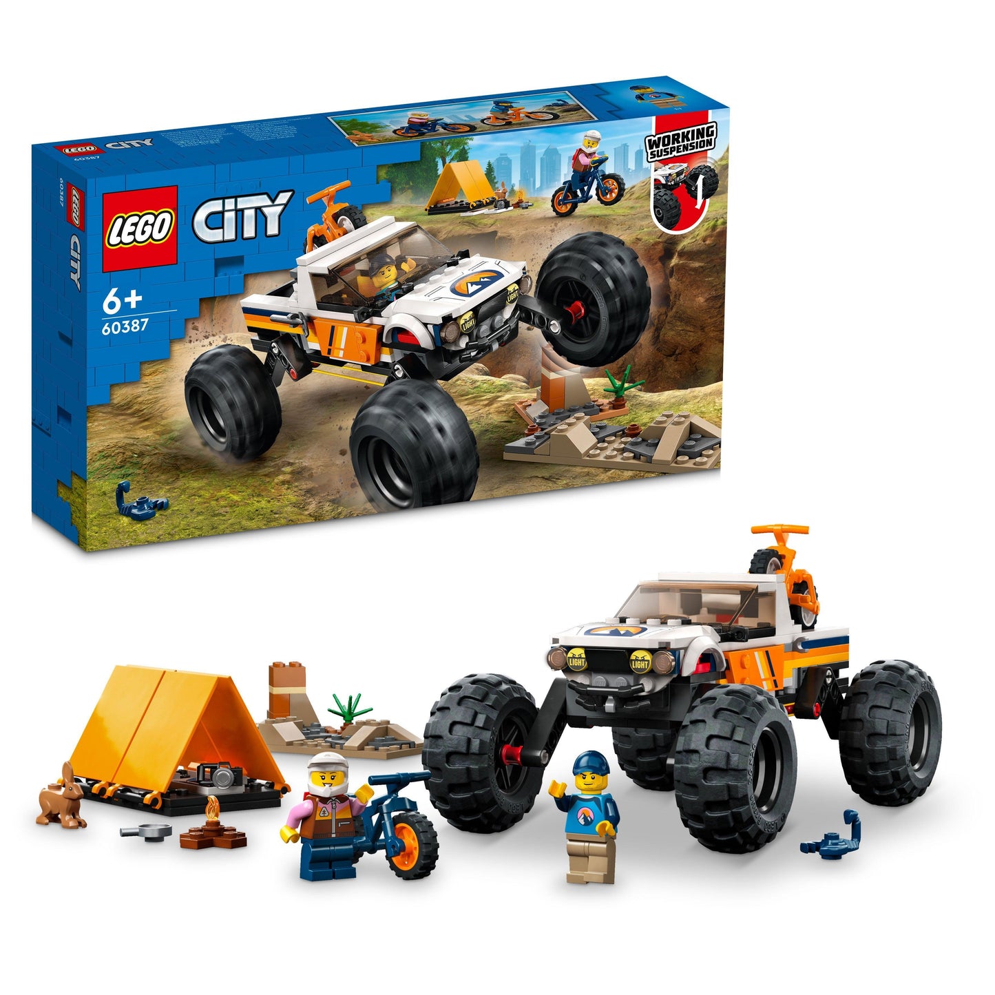 LEGO 4x4 offroad-avonturen 60387 City LEGO CITY @ 2TTOYS LEGO €. 25.49