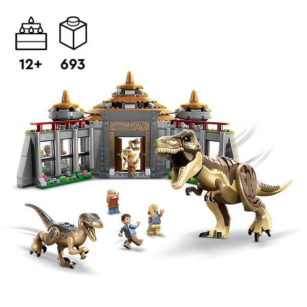 LEGO 76961 Bezoekerscentrum: T. rex & raptor aanval LEGO JURASSIC WORLD @ 2TTOYS LEGO €. 109.48