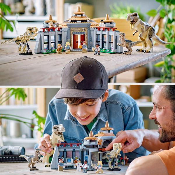 LEGO 76961 Bezoekerscentrum: T. rex & raptor aanval LEGO JURASSIC WORLD @ 2TTOYS LEGO €. 109.48