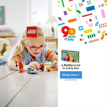 LEGO 90 jaar spelen 11021 Classic LEGO CLASSIC @ 2TTOYS | Official LEGO shop😊🥰 LEGO €. 44.99