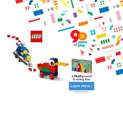 LEGO 90 jaar spelen 11021 Classic LEGO CLASSIC @ 2TTOYS | Official LEGO shop😊🥰 LEGO €. 44.99