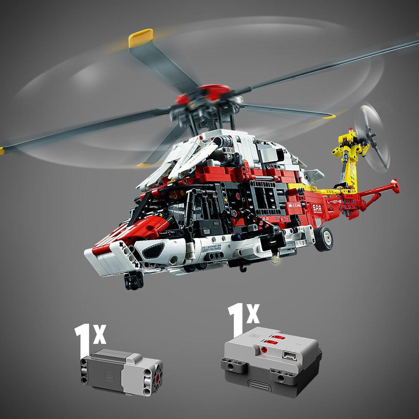 LEGO Airbus H175 Reddings Helicopter 42145 Technic LEGO TECHNIC @ 2TTOYS LEGO €. 178.49