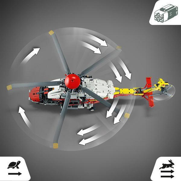 LEGO Airbus H175 Reddings Helicopter 42145 Technic LEGO TECHNIC @ 2TTOYS | Official LEGO shop😊🥰 LEGO €. 199.99