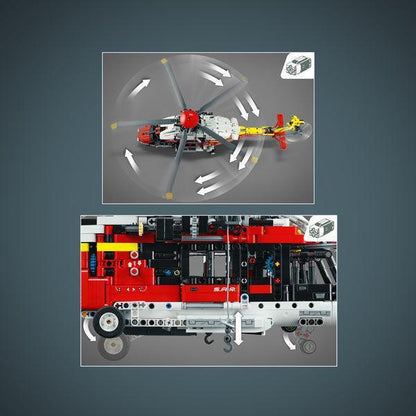 LEGO Airbus H175 Reddings Helicopter 42145 Technic LEGO TECHNIC @ 2TTOYS | Official LEGO shop😊🥰 LEGO €. 199.99