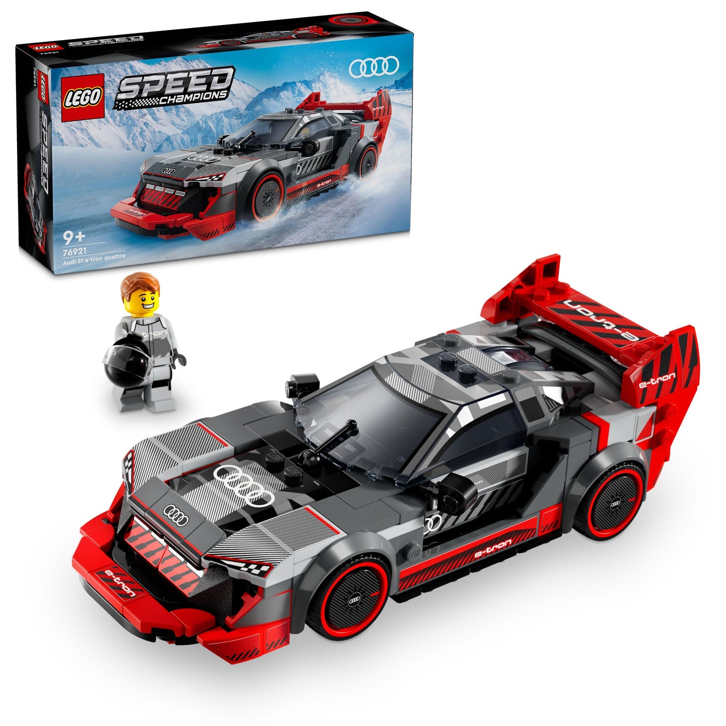 LEGO Audi S1 e-tron quattro racecar 76921 Speedchampions LEGO Speedchampions @ 2TTOYS | Official LEGO shop😊🥰 LEGO €. 26.99